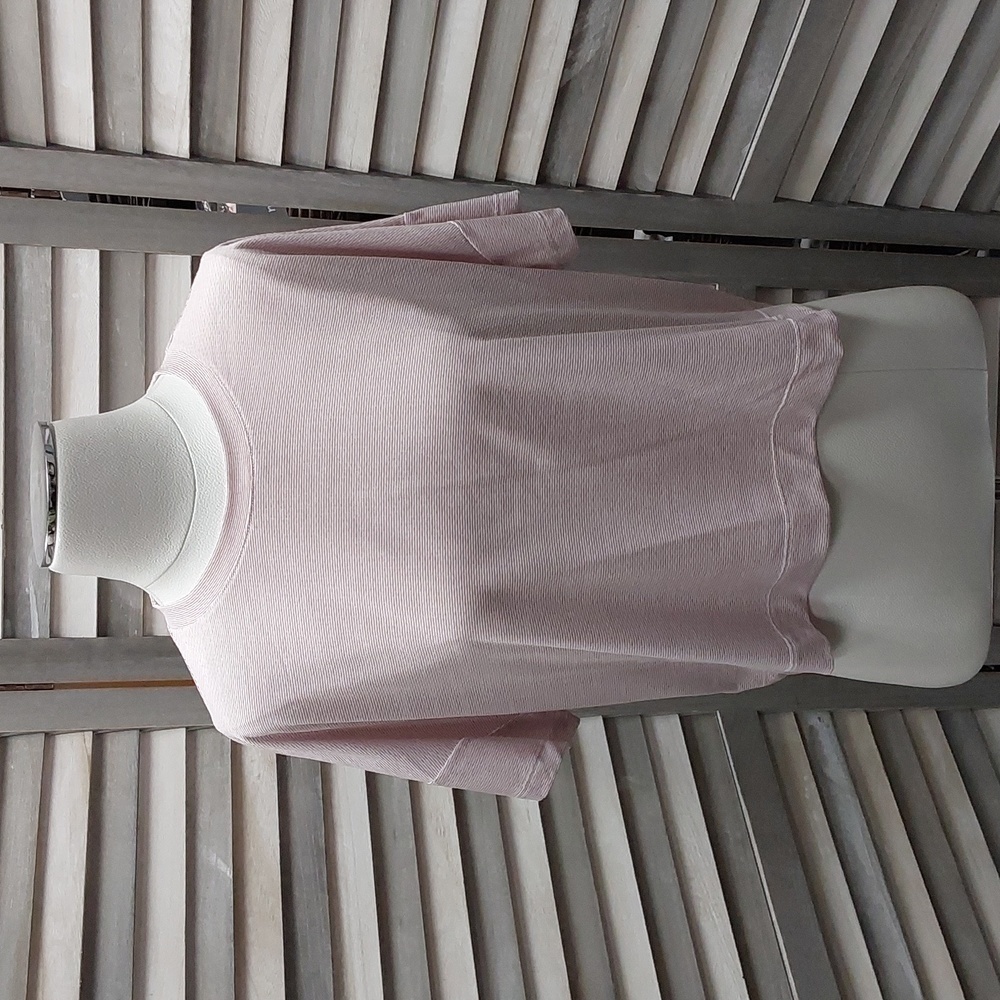 Women's Short Sleeve Back Slit Textured Top | All in Motion | X Large
